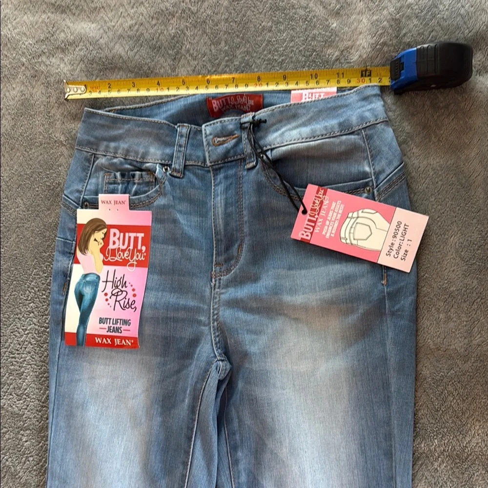 Wax Jean Blue Skinny Jeans Modern Fit
